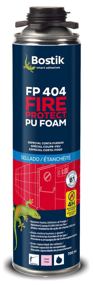 3D SP FIREPROTECT PU PISTOL 700ML scaled - Bostik Espuma De Poliuretano Corta Fogo B1 Pistola