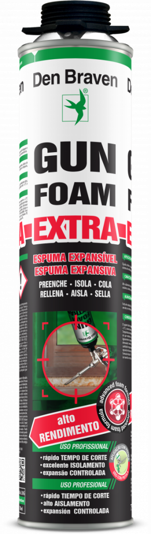 DBP GUNFOAM - Espuma Pu-Gunfoam Extra 750 ml